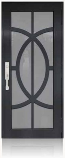 Single Bronze № 09 — decorative door panel design TD-SD-B09