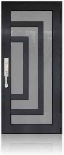 Single Bronze № 11 — decorative door panel design TD-SD-B11