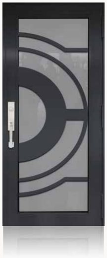 Single Bronze № 19 — decorative door panel design TD-SD-B19