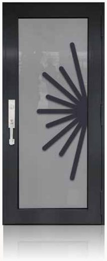 Single Bronze № 25 — decorative door panel design TD-SD-B25