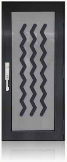 Single Bronze № 26 — decorative door panel design TD-SD-B26