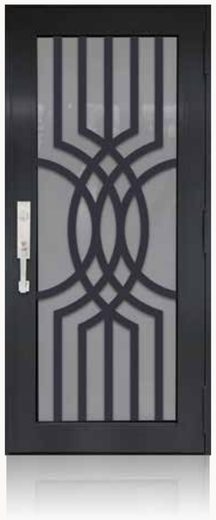 Single Bronze № 29 — decorative door panel design TD-SD-B29