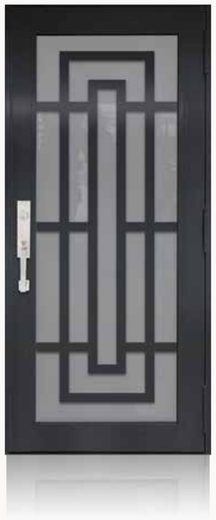Single Bronze № 39 — decorative door panel design TD-SD-B39