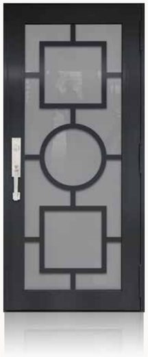 Single Bronze № 59 — decorative door panel design TD-SD-B59