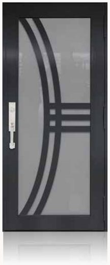 Single Bronze № 60 — decorative door panel design TD-SD-B60
