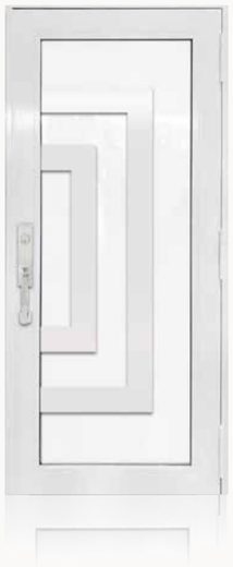 Single White № 11 — decorative door panel design TD-SD-W11