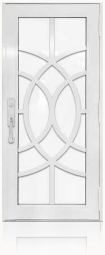 Single White № 20 — decorative door panel design TD-SD-W20