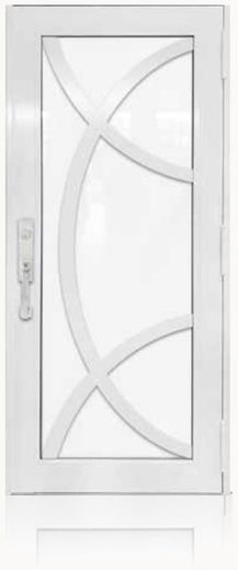 Single White № 36 — decorative door panel design TD-SD-W36