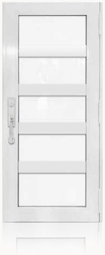 Single White № 41 — decorative door panel design TD-SD-W41
