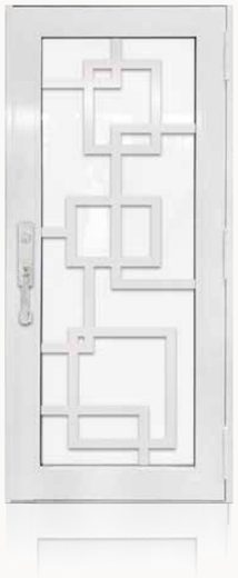 Single White № 44 — decorative door panel design TD-SD-W44