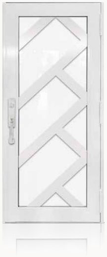 Single White № 47 — decorative door panel design TD-SD-W47