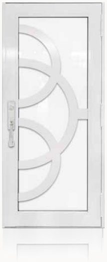 Single White № 49 — decorative door panel design TD-SD-W49