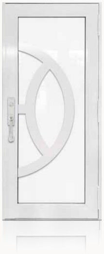 Single White № 50 — decorative door panel design TD-SD-W50