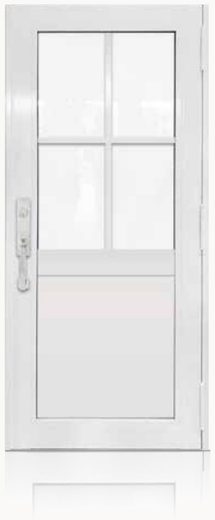 Single White № 53 — decorative door panel design TD-SD-W53