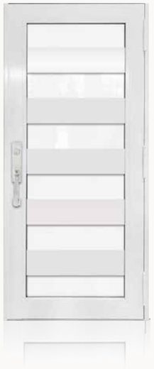 Single White № 56 — decorative door panel design TD-SD-W56