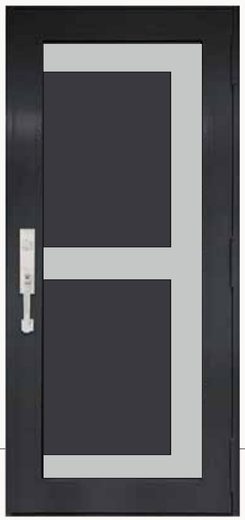 Single Bronze № 75 — decorative door panel design TD-SD-B75