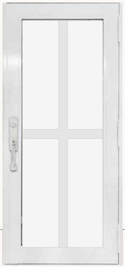 Single White № 62 — decorative door panel design TD-SD-W62