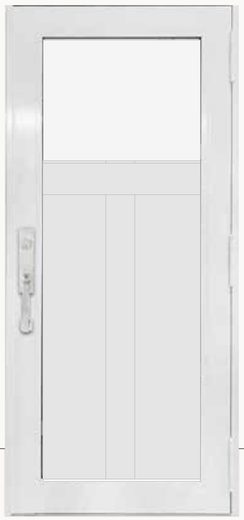 Single White № 69 — decorative door panel design TD-SD-W69