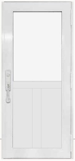Single White № 70 — decorative door panel design TD-SD-W70