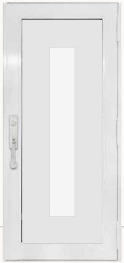 Single White № 72 — decorative door panel design TD-SD-W72