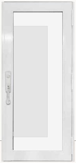 Single White № 74 — decorative door panel design TD-SD-W74