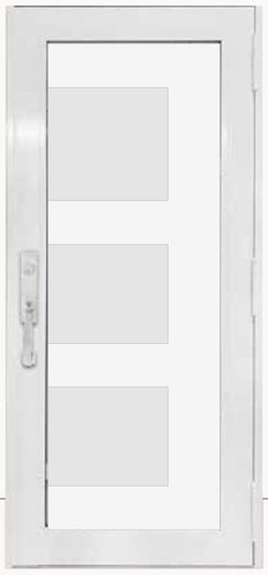 Single White № 85 — decorative door panel design TD-SD-W85