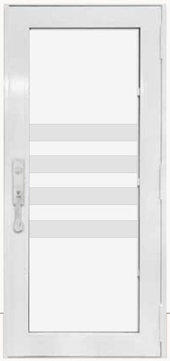 Single White № 89 — decorative door panel design TD-SD-W89