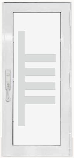 Single White № 92 — decorative door panel design TD-SD-W92
