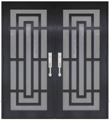 Double Bronze № 49 — decorative door panel design TD-DED-B49