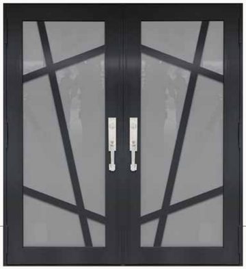 Double Bronze № 57 — decorative door panel design TD-DED-B57