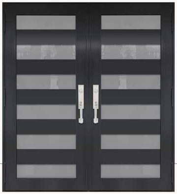 Double Bronze № 60 — decorative door panel design TD-DED-B60