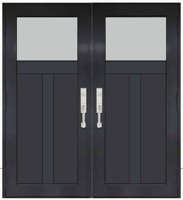 Double Bronze № 61 — decorative door panel design TD-DED-B61