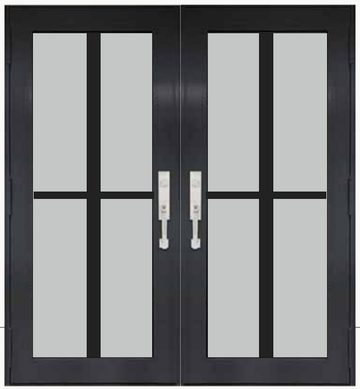 Double Bronze № 70 — decorative door panel design TD-DED-B70