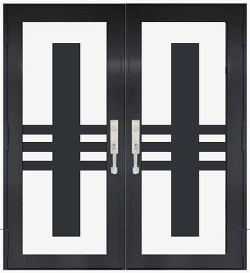 Double Bronze № 95 — decorative door panel design TD-DED-B95