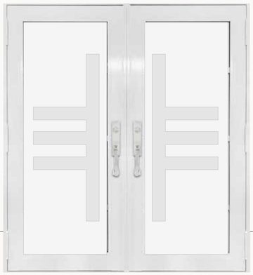 Double White № 92 — decorative door panel design TD-DED-W92